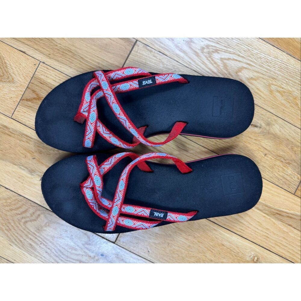 Teva Womens Olowahu Strappy Sandals Size 11